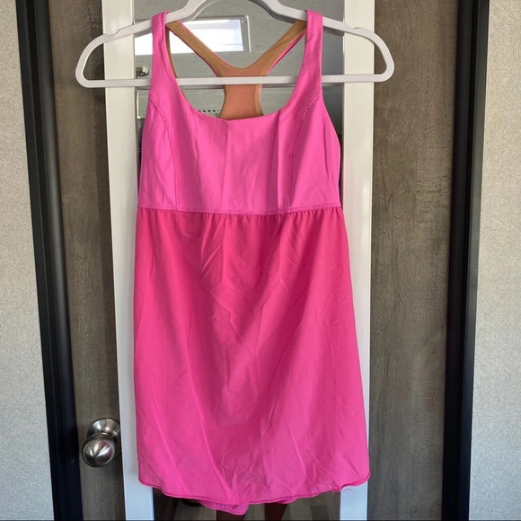 Lululemon Racer Back Pink Tank Top - Picture 1 of 5